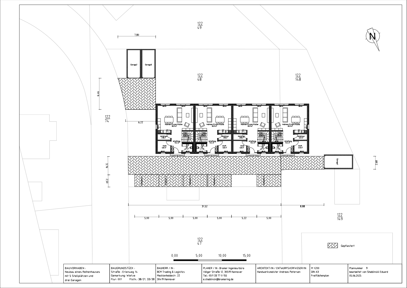 Freiflächenplan